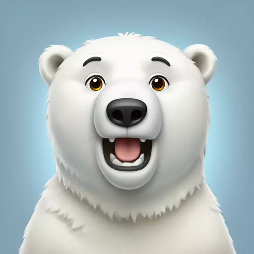 polar bear emoji