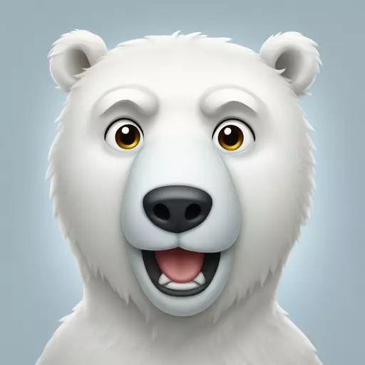 polar bear emoji