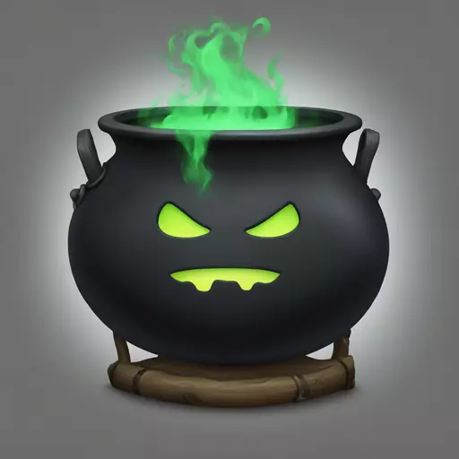 witch cauldron emoji