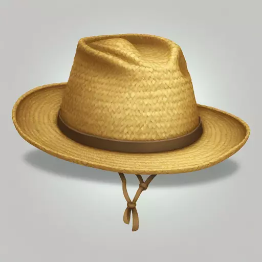 straw hat emoji