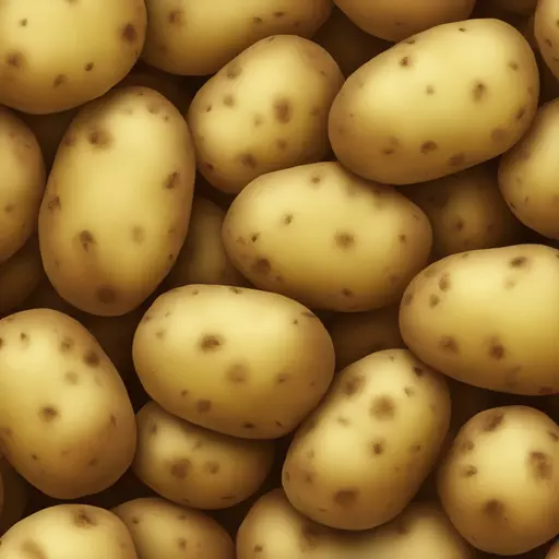 A stack of potatoes emoji