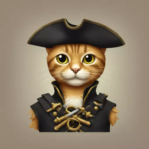 cat pirate emoji