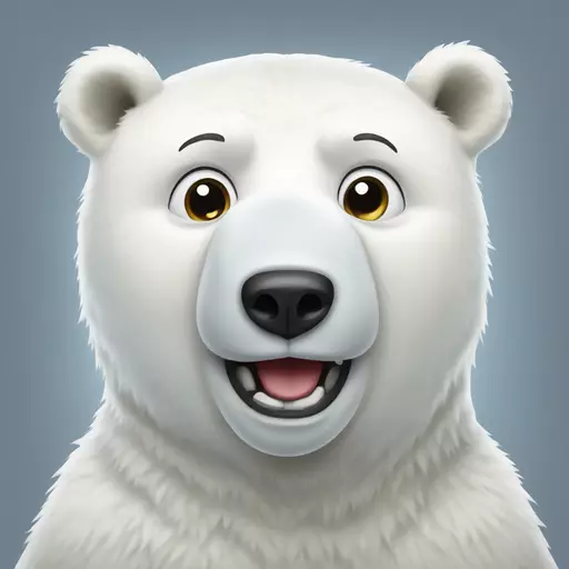 polar bear emoji