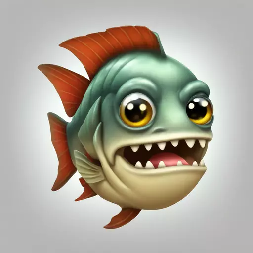 piranha emoji