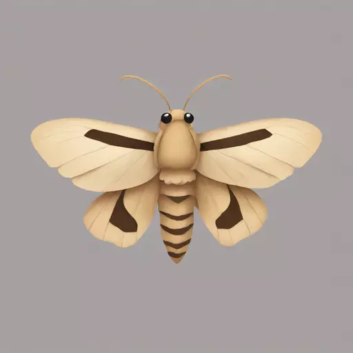 Moth emoji