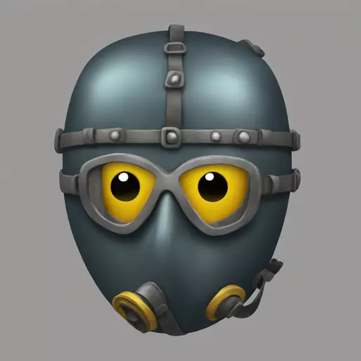 medieval scuba mask emoji