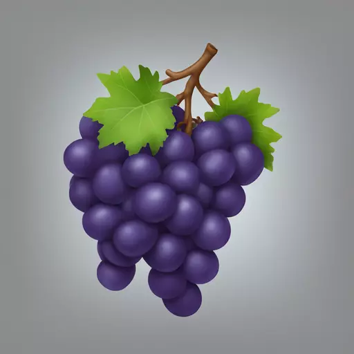 single grape emoji