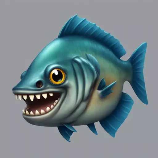 piranha emoji