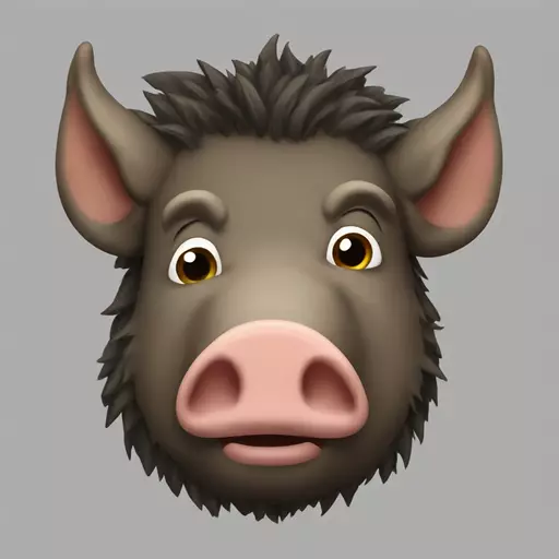 boar emoji