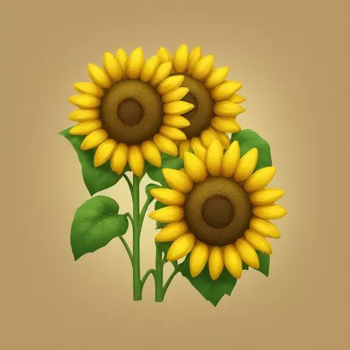 sunflower emoji