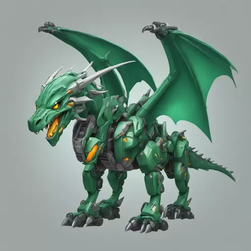 mecha dragon emoji