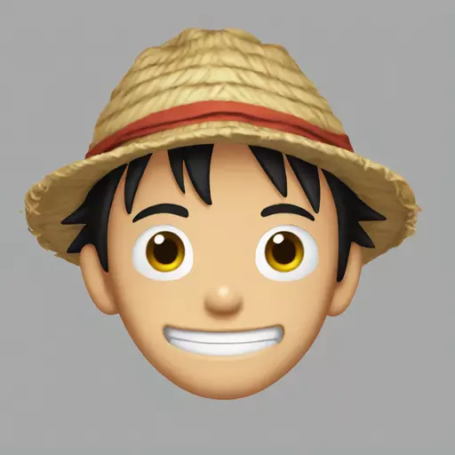 Luffy emoji