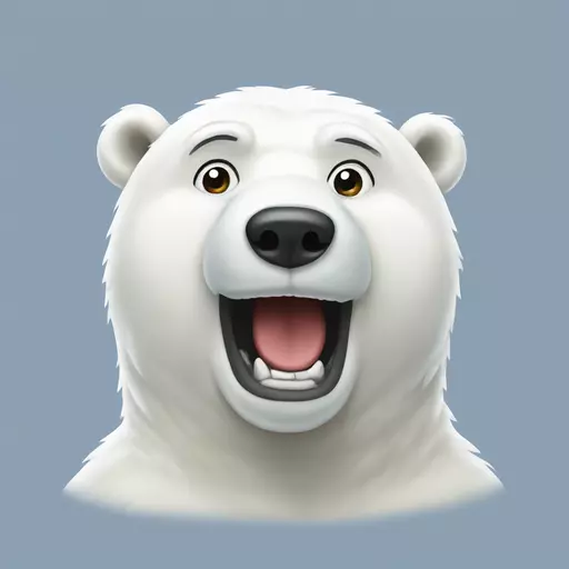 polar bear emoji