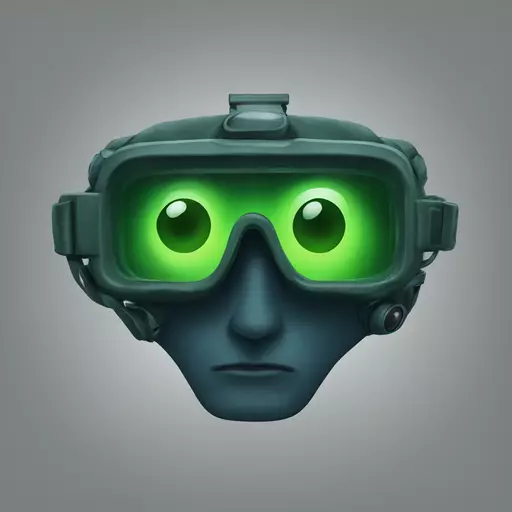 night vision goggles emoji