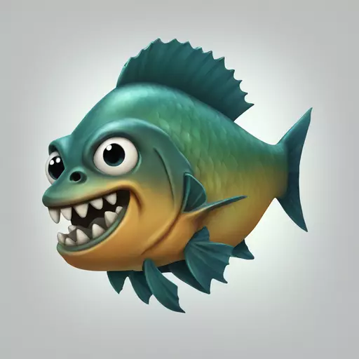 piranha emoji