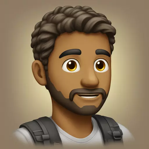 صورت كلب با جانب سياره emoji