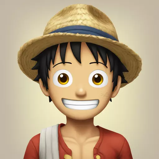 Luffy emoji