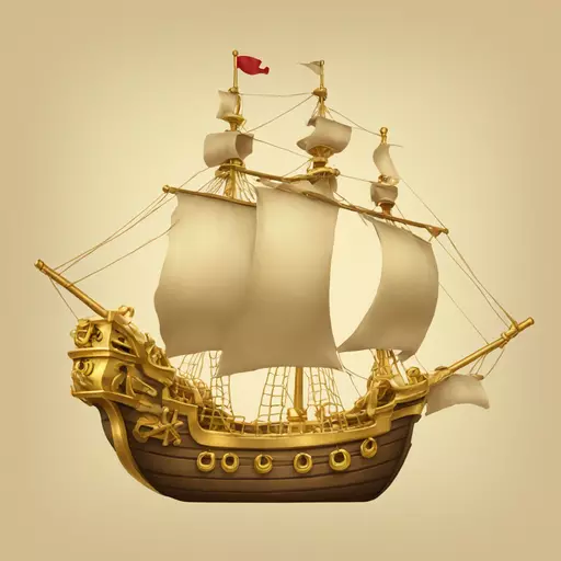 Gold Galleon emoji