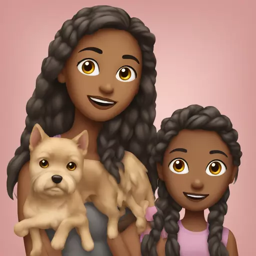 Leah and Gracie emoji