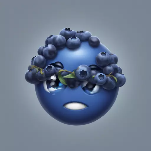 Blueberry queen ring kill emoji