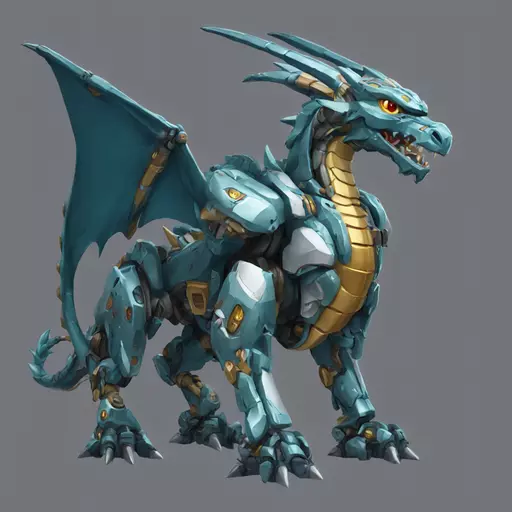 mecha dragon emoji