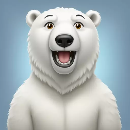 polar bear emoji
