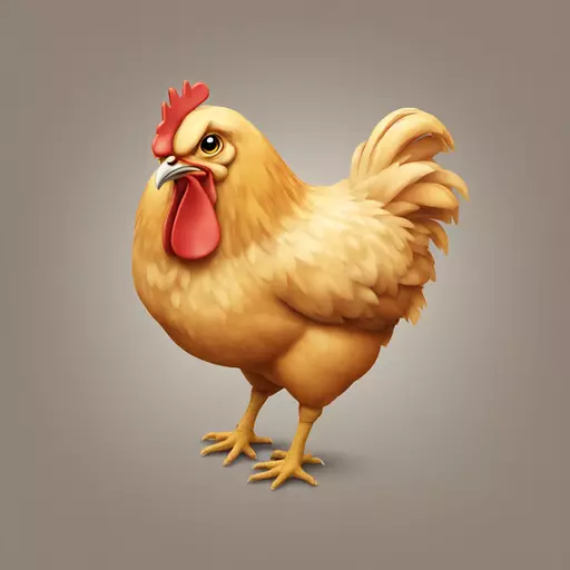 chicken emoji