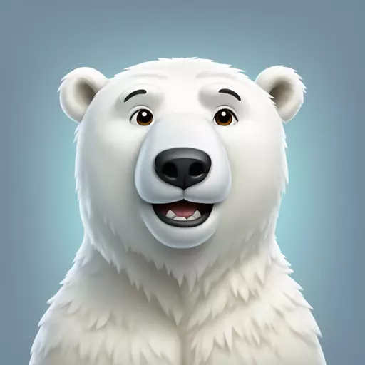 polar bear emoji