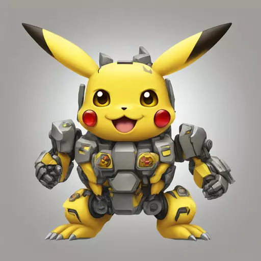 mecha pikachu emoji