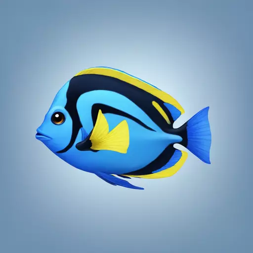 blue tang emoji