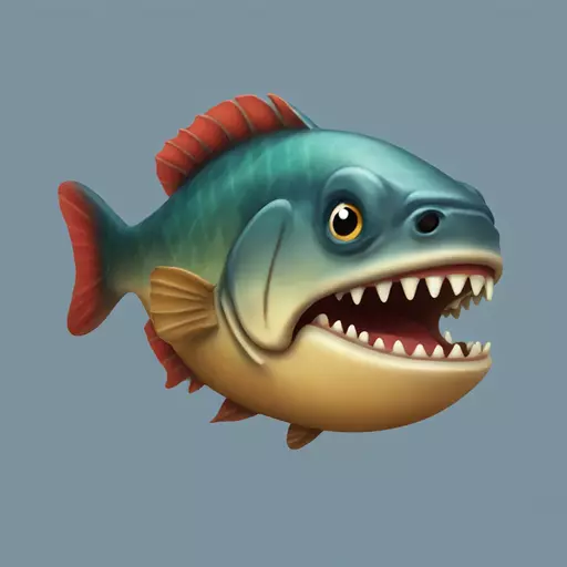 piranha emoji