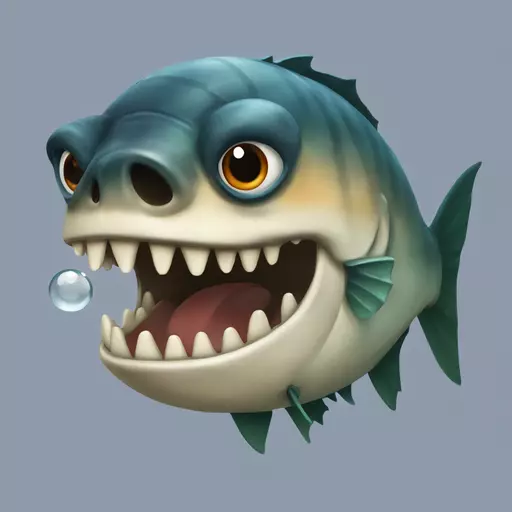 piranha emoji