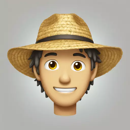 straw hat emoji