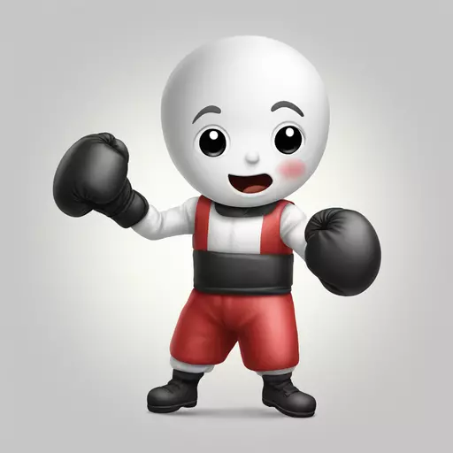 pierrot boxing emoji