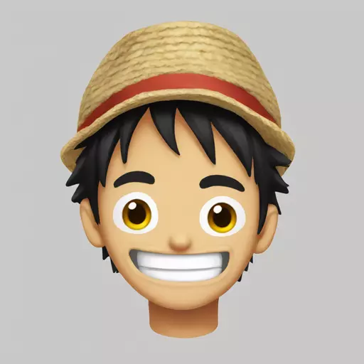 Luffy emoji