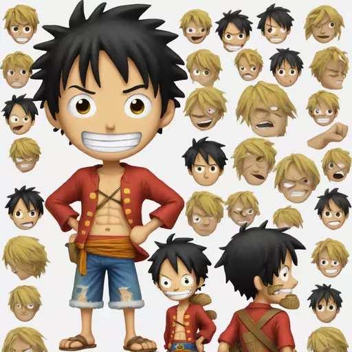 Luffy emoji