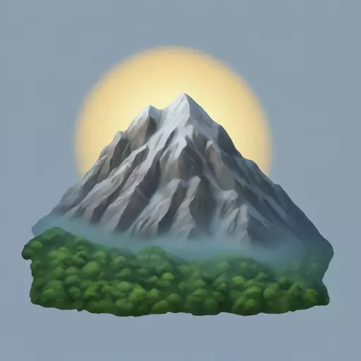 moutain emoji