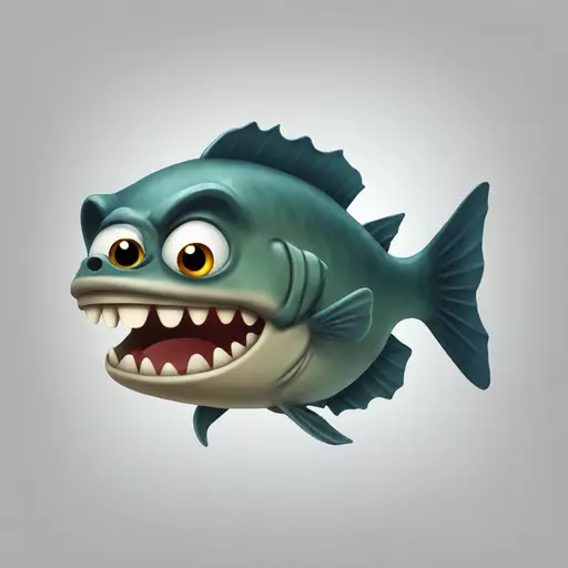 piranha emoji