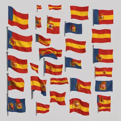 create an emoji of the Spanish Francoist flag emoji