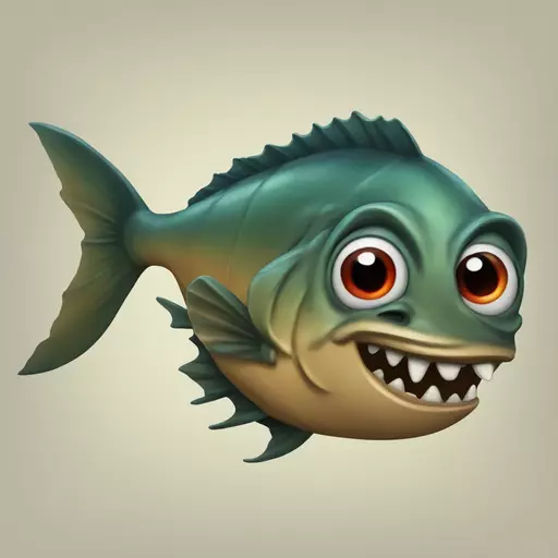 piranha emoji