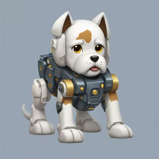mecha dog emoji