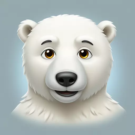 polar bear emoji