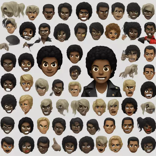 Michael Jackson thriller  emoji