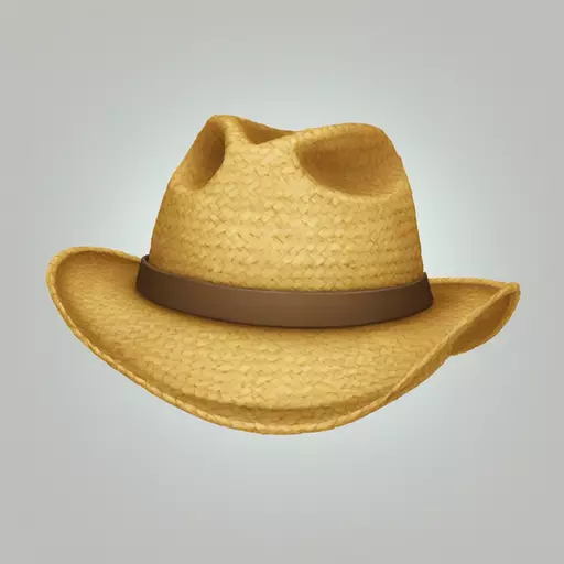 straw hat emoji