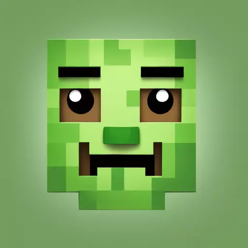 minecraft creeper head emoji