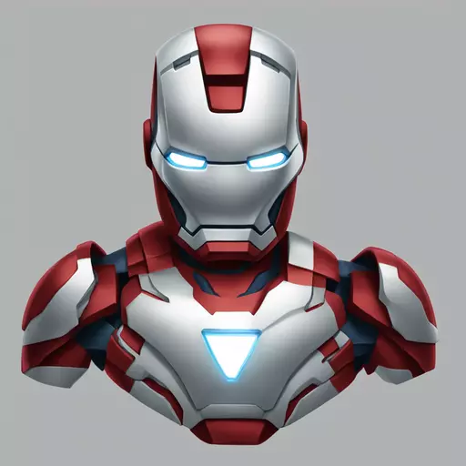 Quiero que me crees un emoji de Iron Man 2099 emoji