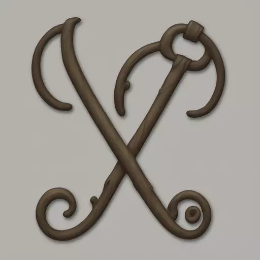 mysteriöses angsteinflößendes Symbol emoji