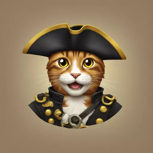 cat pirate emoji