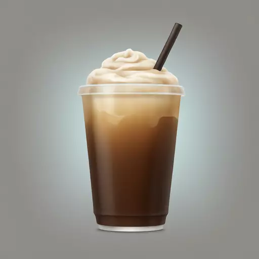 Ice coffee emoji