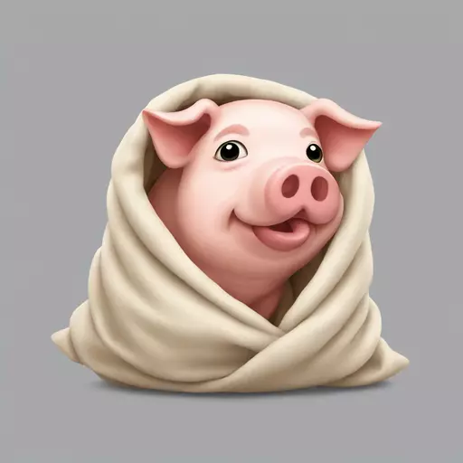 pig in a blanket emoji
